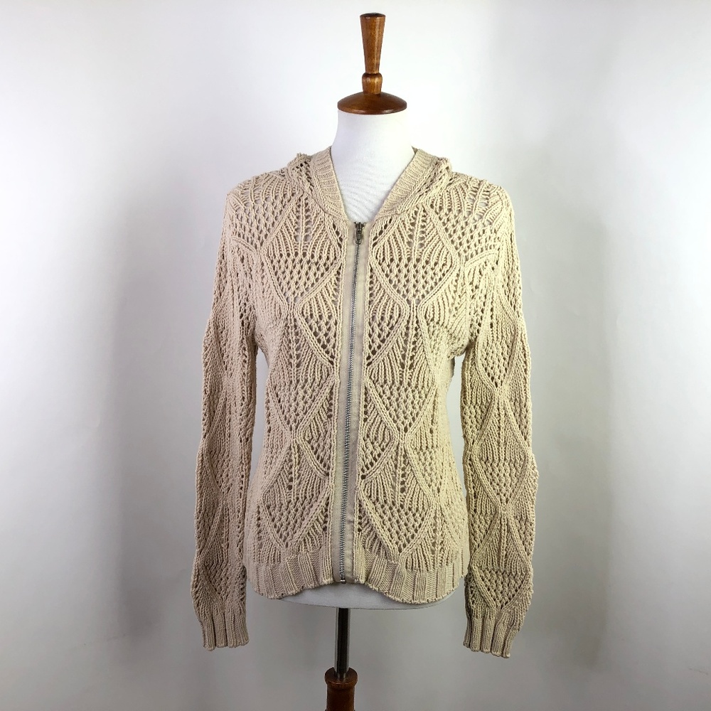 CAbi By The Sea Hooded Cardigan Sweater #759